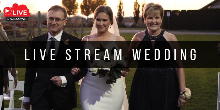 We provide professional live streaming services for weddings and events in Windsor, Ontario and surrounding areas.